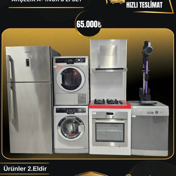 ARÇELİK A+ INOX 8 Lİ SET