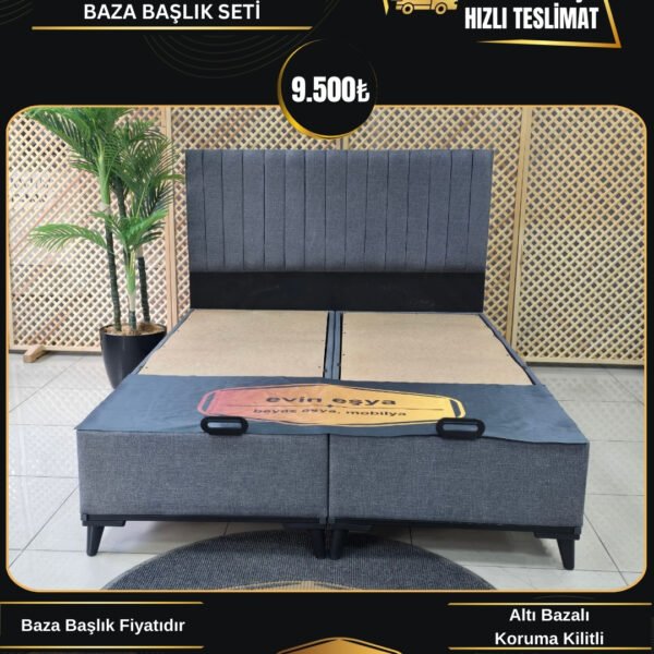 OSLO GRİ 150-200 BAZA BAŞLIK SETİ