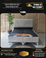 OSLO KREM 160-200 BAZA BAŞLIK SETİ