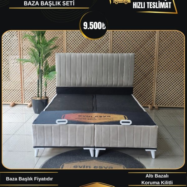 OSLO KREM 160-200 BAZA BAŞLIK SETİ