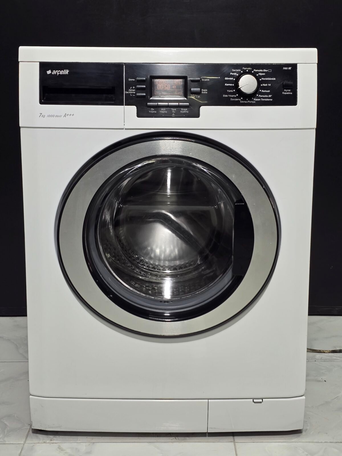 ARÇELİK A+++ 7 KG 1000 DEVİR ÇAMAŞIR MAKİNESİ - Görsel 1