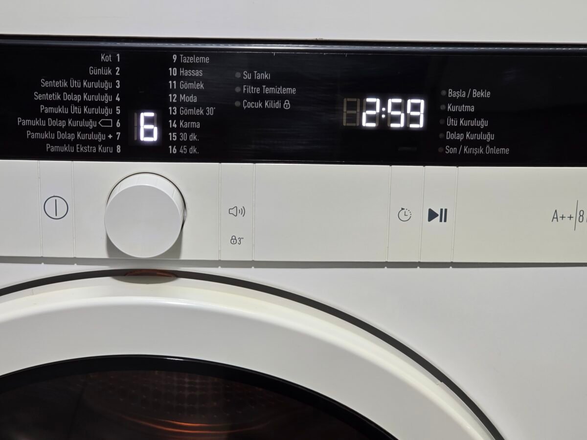 ARÇELİK A++ PIYANO SERİ 8 KG KURUTMA MAKİNESİ - Görsel 2
