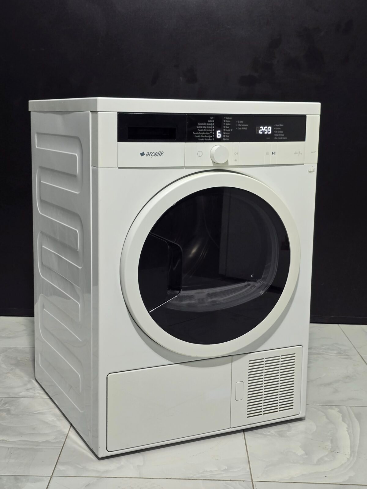 ARÇELİK A++ PIYANO SERİ 8 KG KURUTMA MAKİNESİ - Görsel 3