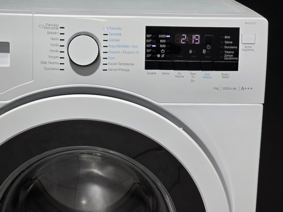 BEKO A+++ 9 KG 1000 DEVİR ÇAMAŞIR MAKİNESİ - Görsel 2