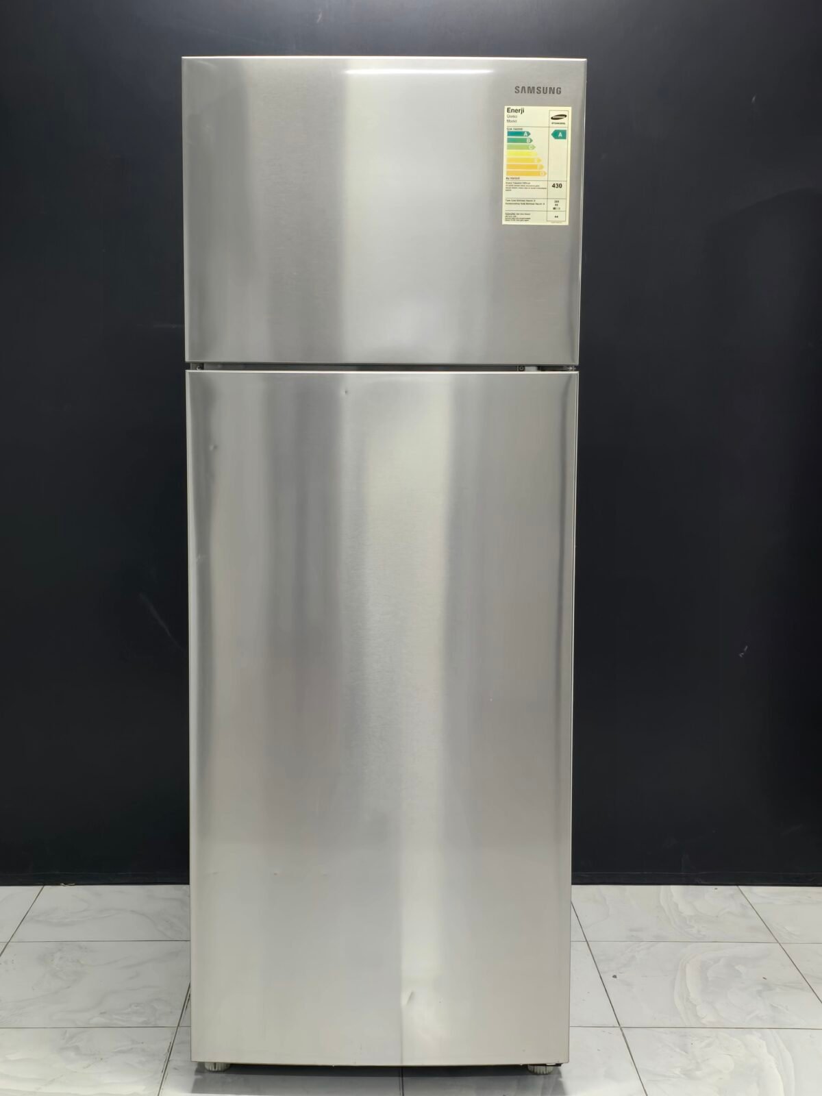 SAMSUNG A+ 480 LT INOX NOFROST BUZDOLABI - Görsel 1