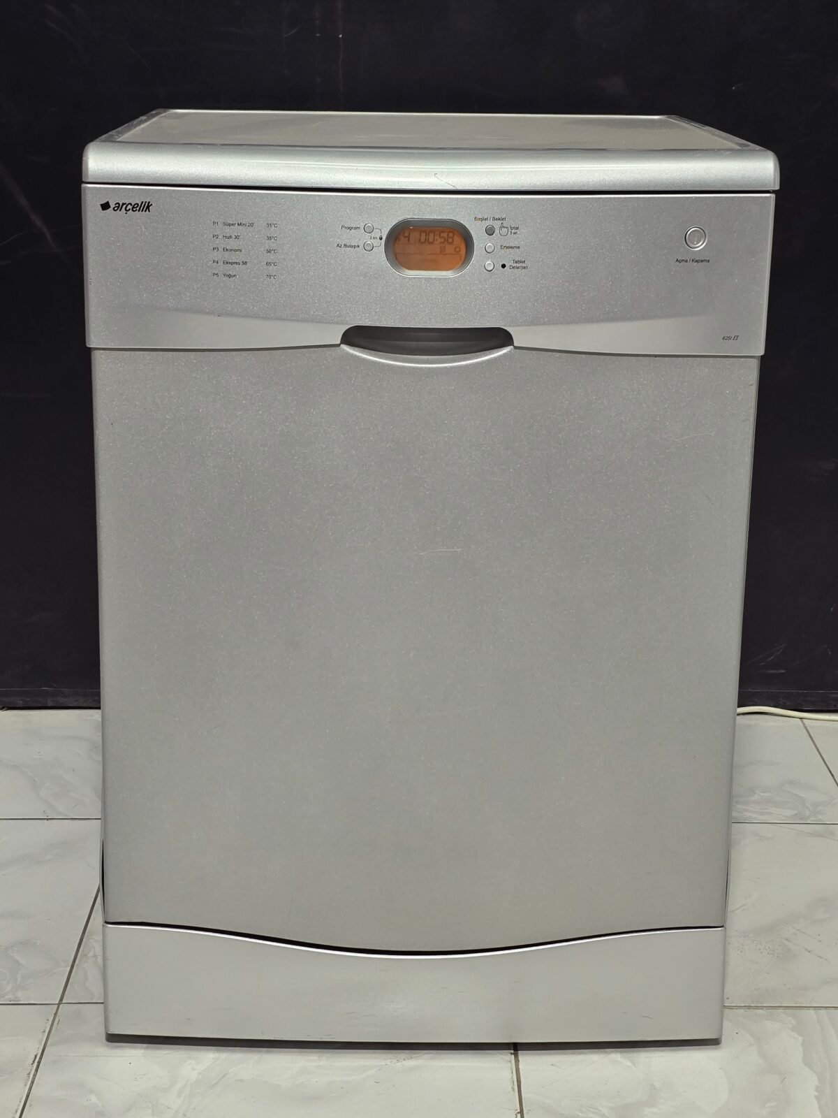 ARÇELİK A+ GRİ 5 PROGRAMLI BULAŞIK MAKİNESİ - Görsel 1