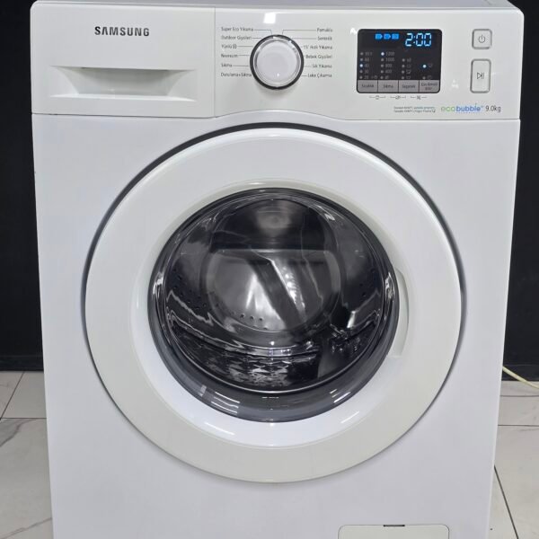 SAMSUNG A++ ECO BUBBLE 9 KG 1200 DEVİR ÇAMAŞIR MAKİNESİ