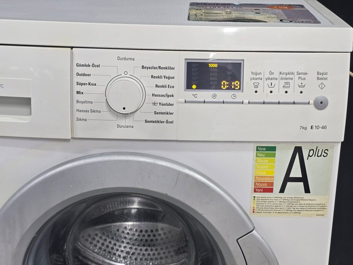 SIEMENS A+ 7 KG 1000 DEVİR ÇAMAŞIR MAKİNESİ - Görsel 2