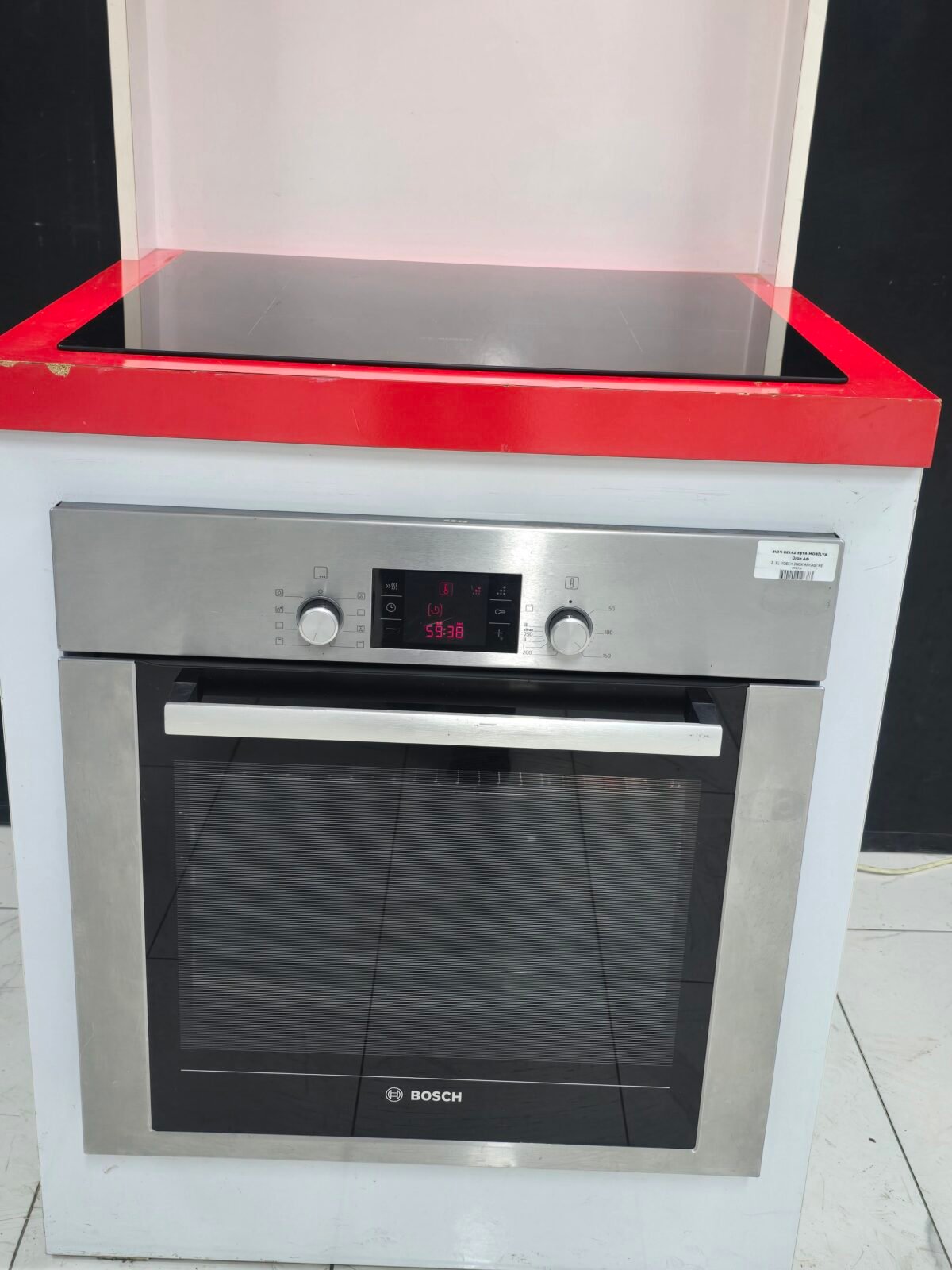 BOSCH A+ INOX ANKASTRE 3 LÜ SET - Görsel 2