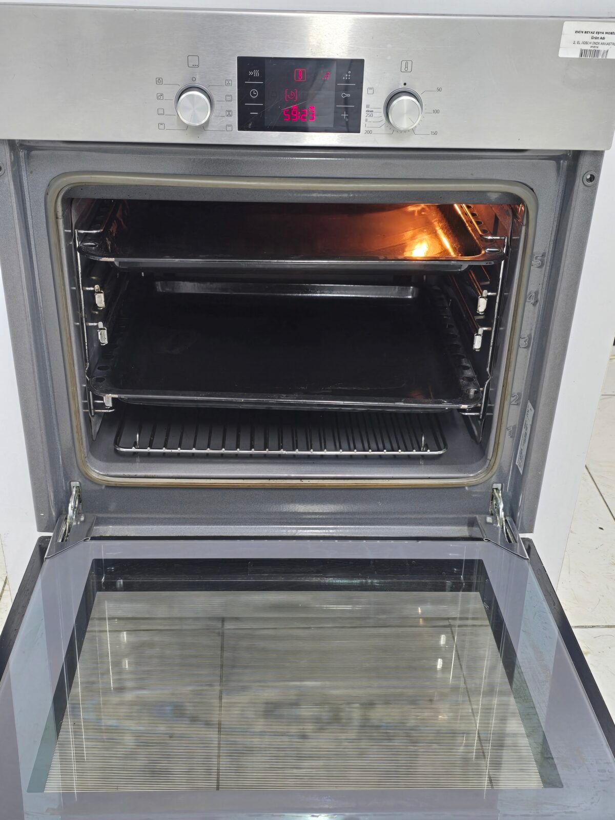 BOSCH A+ INOX ANKASTRE 3 LÜ SET - Görsel 3