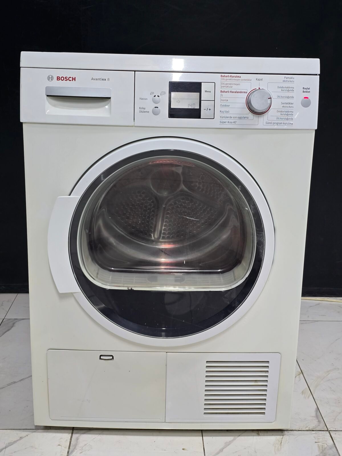 BOSCH AVANTIX 8 KG A+ ISI POMPALI KURUTMA MAKİNESİ - Görsel 1