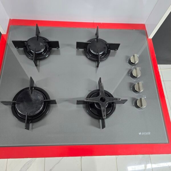 ARÇELİK ANTRASIT CAM YÜZEY ANKASTRE OCAK