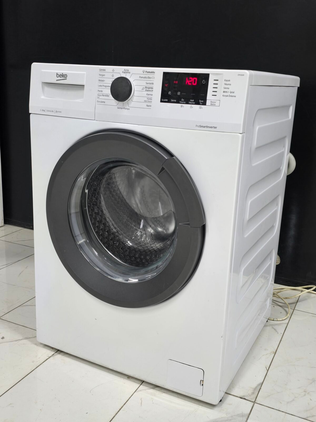 BEKO A+++ 9 KG 1000 DEVİR ÇAMAŞIR MAKİNESİ - Görsel 3