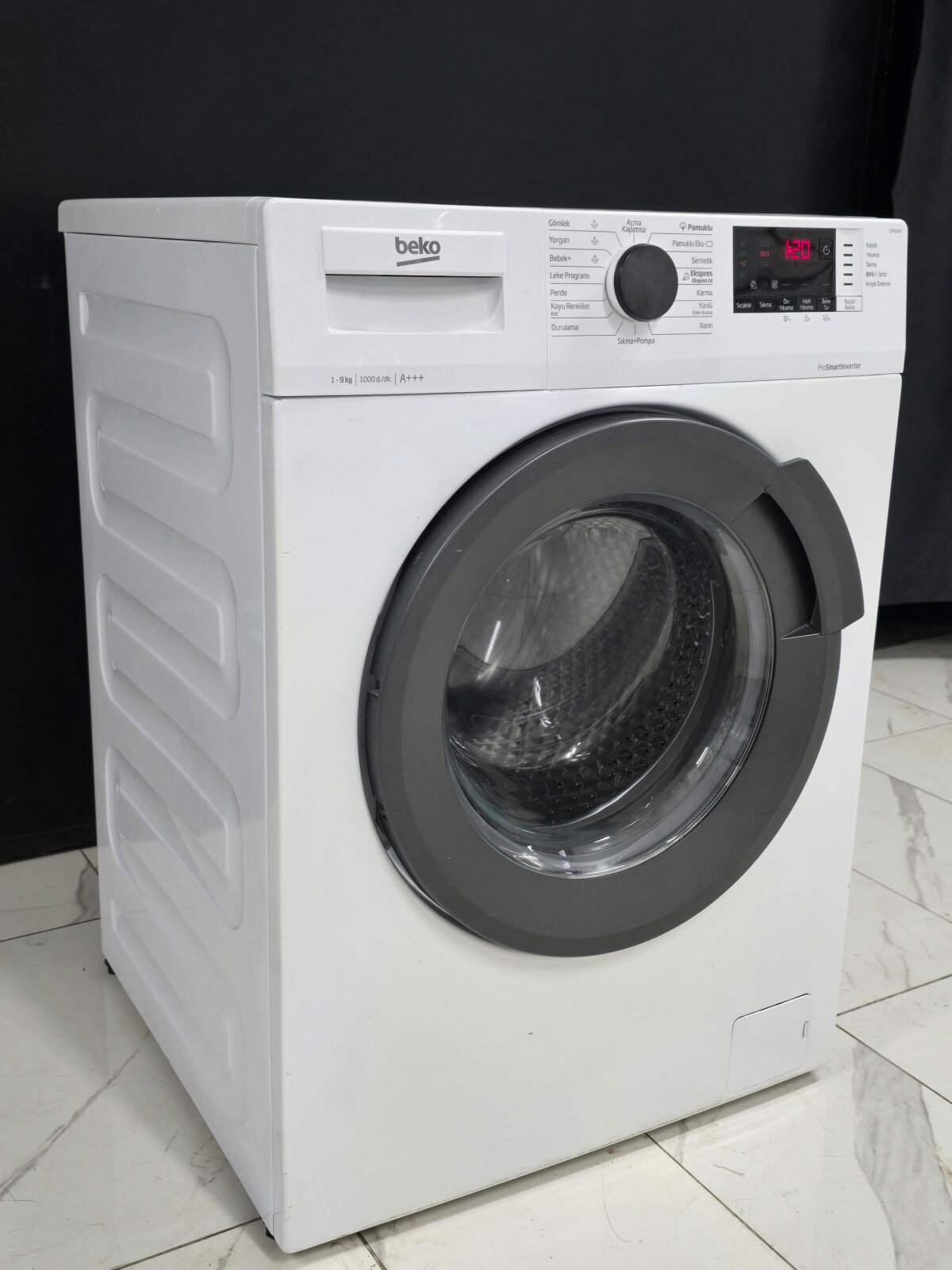 BEKO A+++ 9 KG 1000 DEVİR ÇAMAŞIR MAKİNESİ - Görsel 4