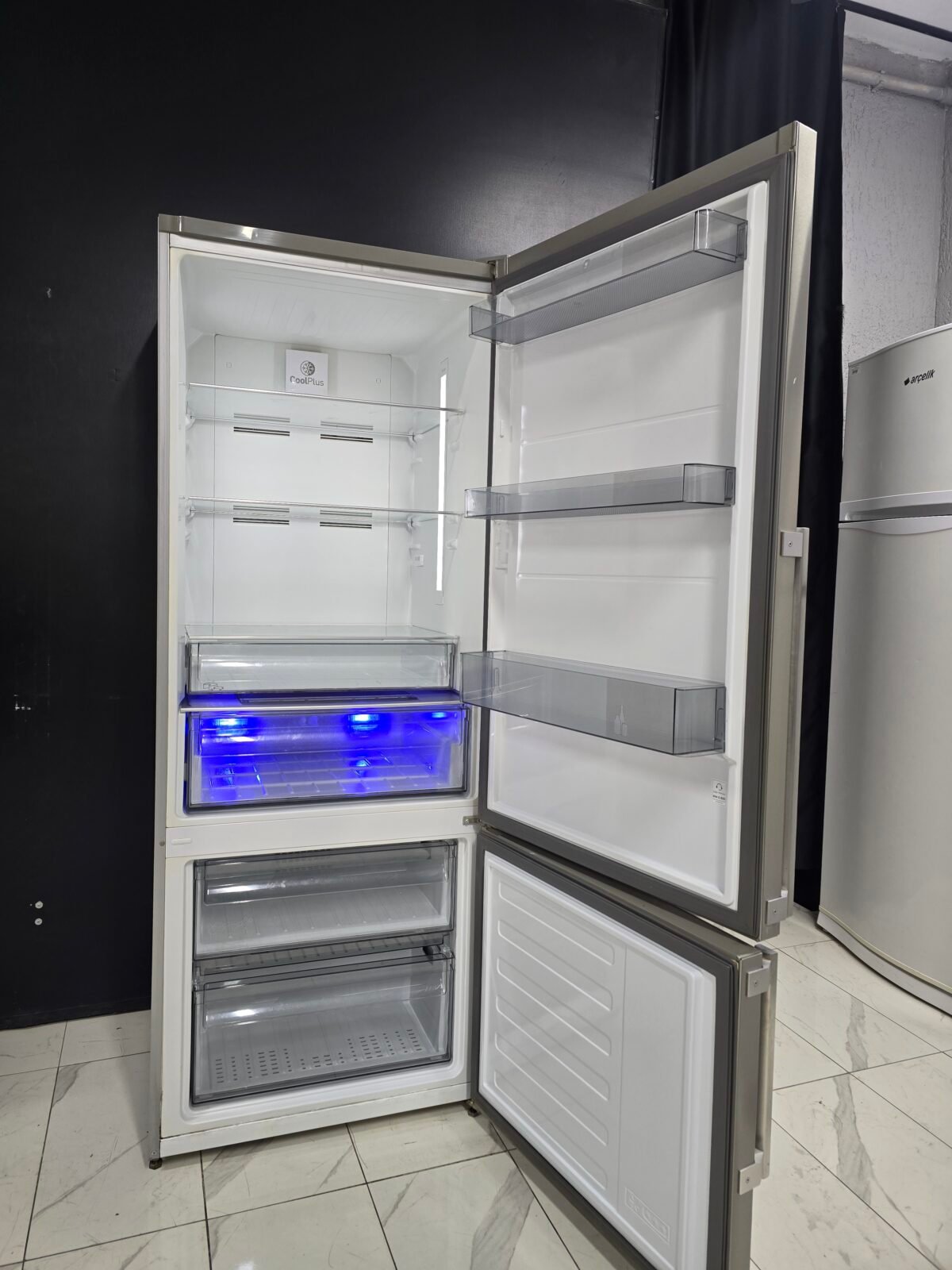 ARÇELİK A+++ 530 LT INOX KOMBİ TİPİ NOFROST BUZDOLABI - Görsel 2