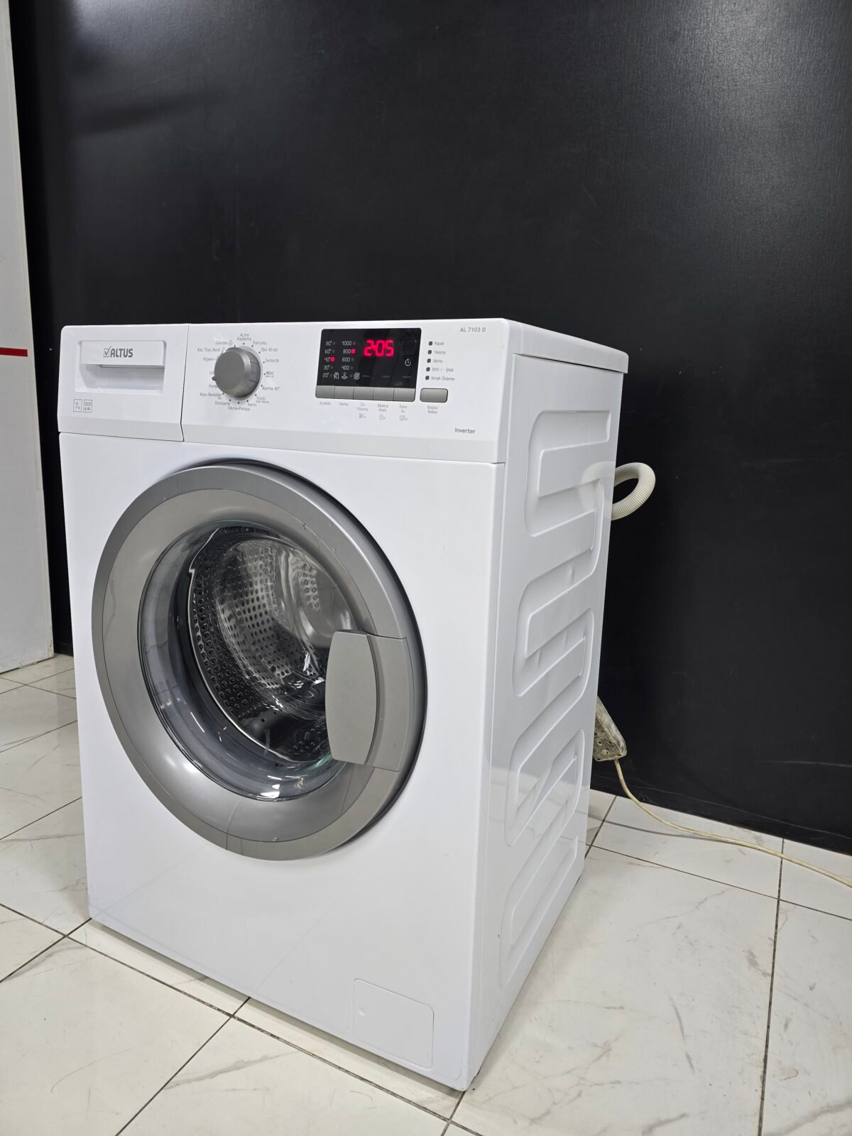 ALTUS A+++ 7 KG 10000 DEVİR ÇAMAŞIR MAKİNESİ - Görsel 3