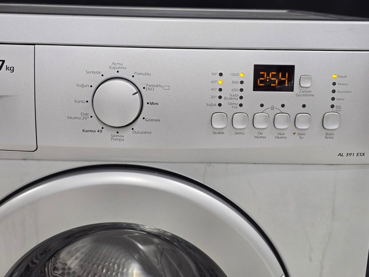 ALTUS A+ GRİ 7 KG ÇAMAŞIR MAKİNESİ - Görsel 2