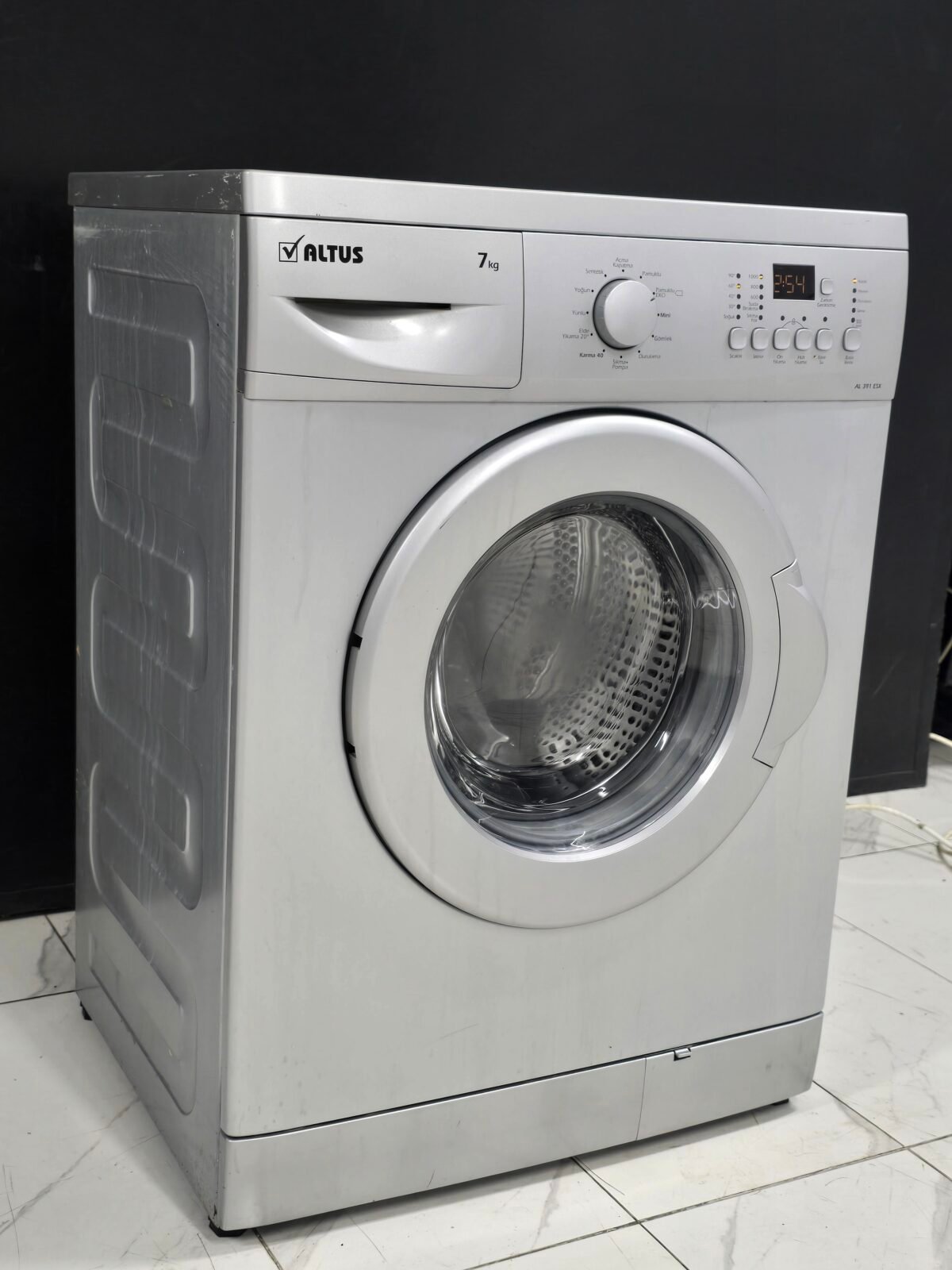 ALTUS A+ GRİ 7 KG ÇAMAŞIR MAKİNESİ - Görsel 4