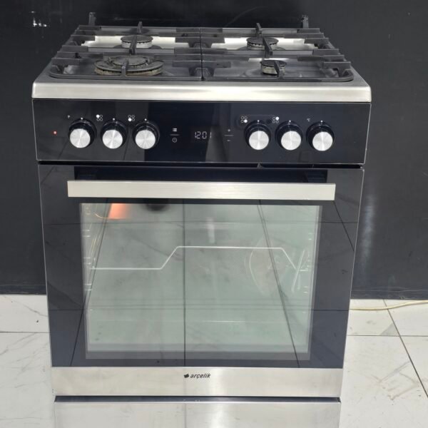 ARÇELİK INOX TAM BOY OCAKLI FIRIN