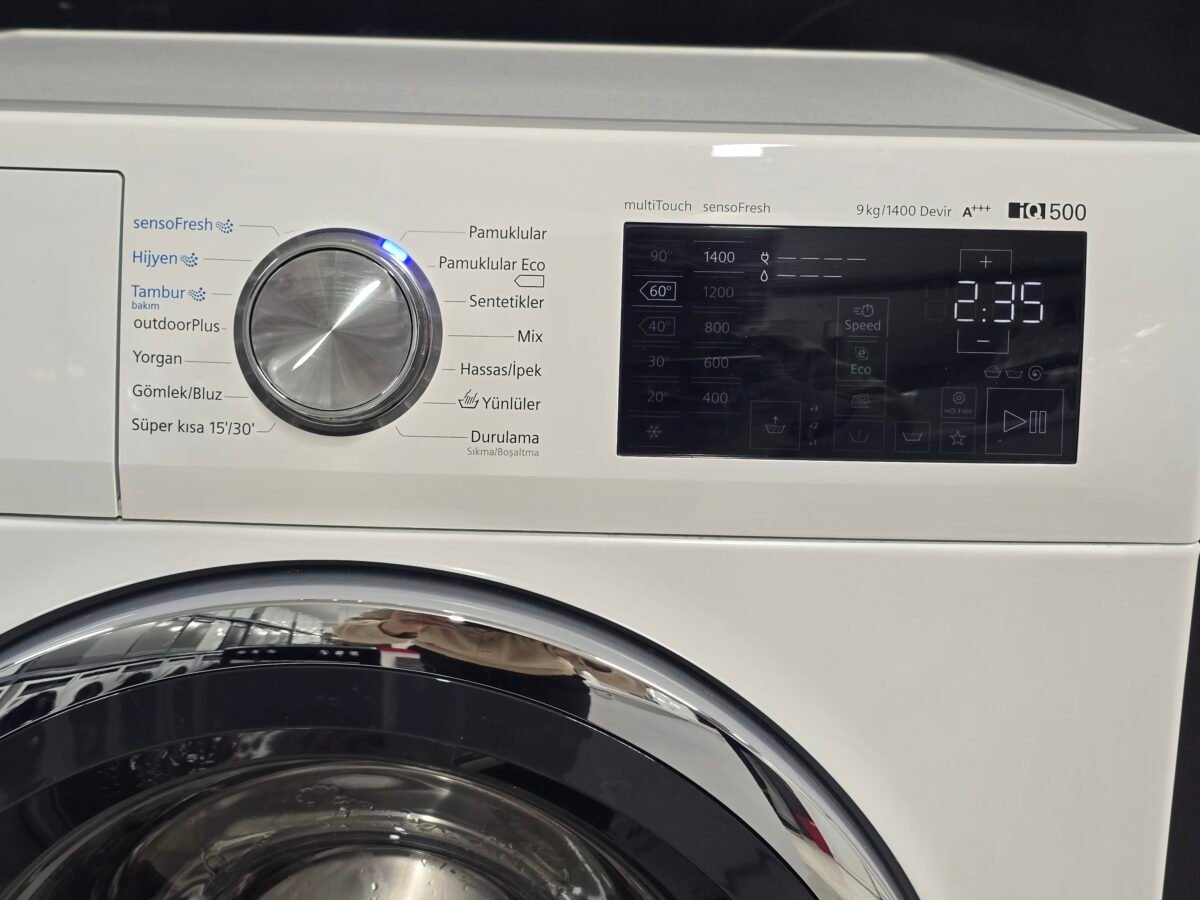 SIEMENS A+++ IQ500 SERİ 9 KG 1400 DEVİR ÇAMAŞIR MAKİNESİ - Görsel 2