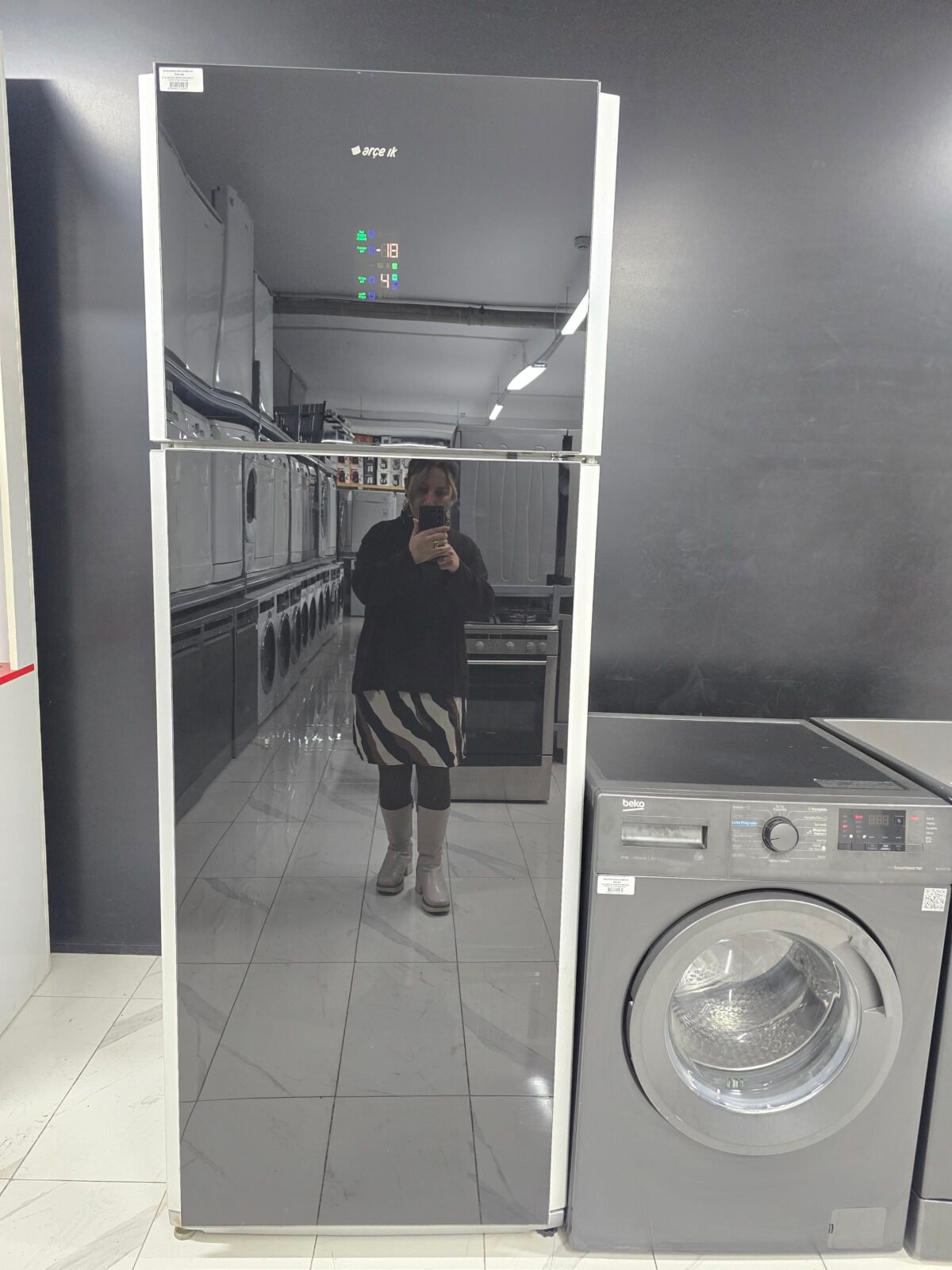 ARÇELİK A+ SİYAH 3 LÜ BEYAZ EŞYA SETİ - Görsel 3