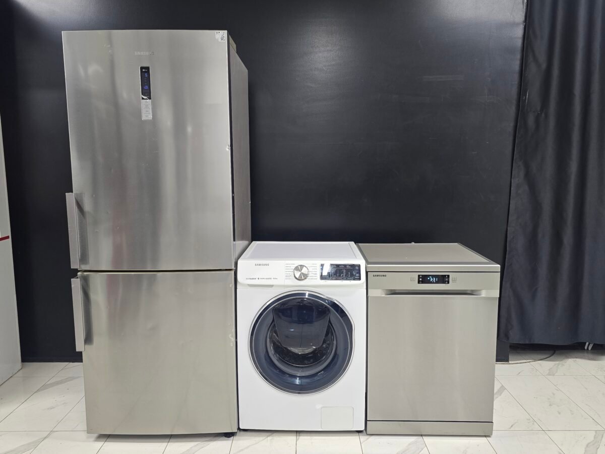 SAMSUNG A+ INOX 3 LÜ BEYAZ EŞYA SETİ - Görsel 2