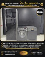 ARÇELİK A+ SİYAH 3 LÜ BEYAZ EŞYA SETİ