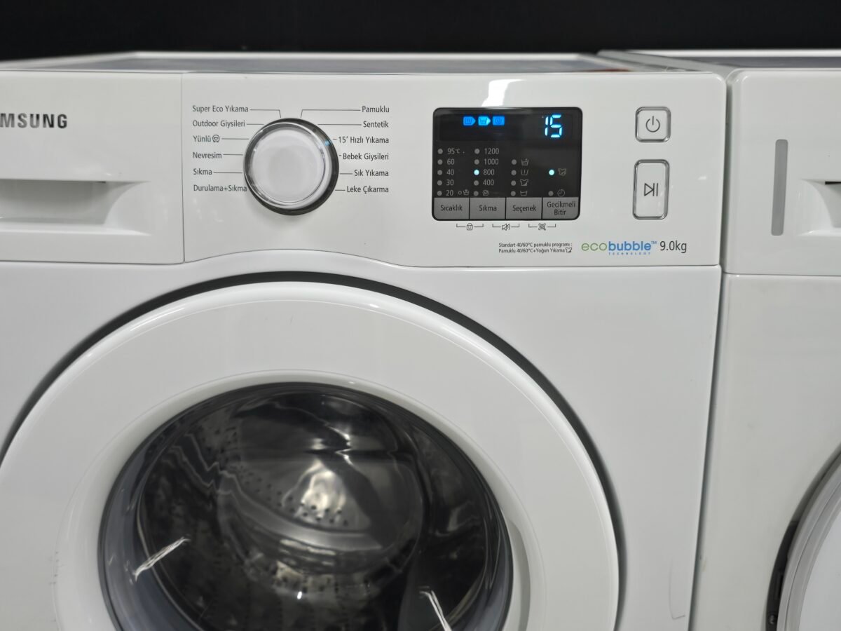 2. EL SAMSUNG 9 KG 2 Lİ SET - Görsel 3