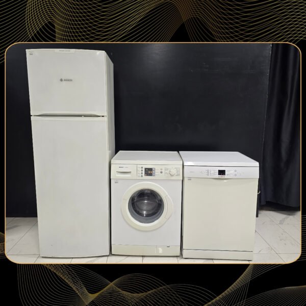 2. EL BOSCH 3 LÜ BEYAZ EŞYA SETİ VADE FARKSIZ 3 TAKSİT