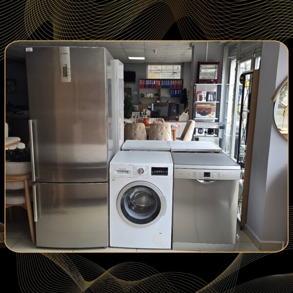 2. EL BOSCH INOX 3 LÜ BEYAZ EŞYA SETİ